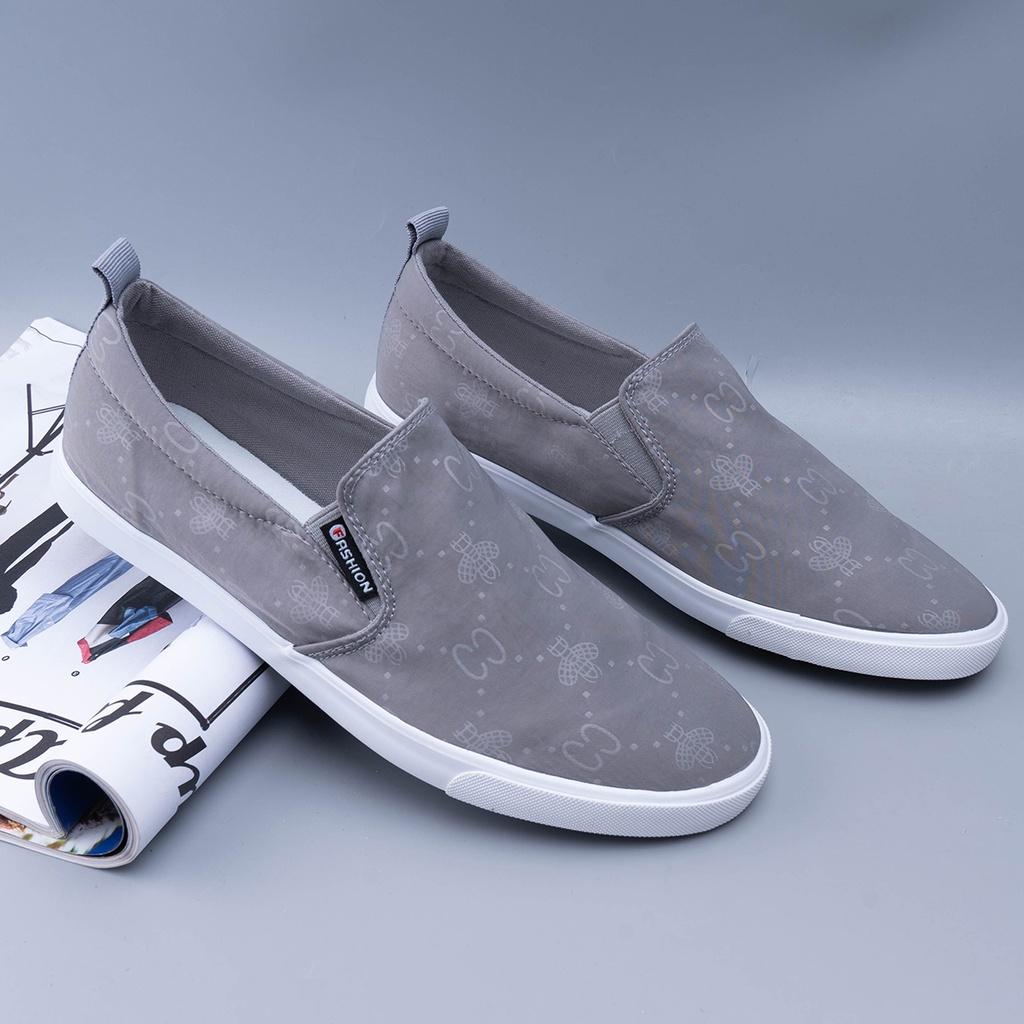 Giày lười nam - Slip on nam vải - A6265