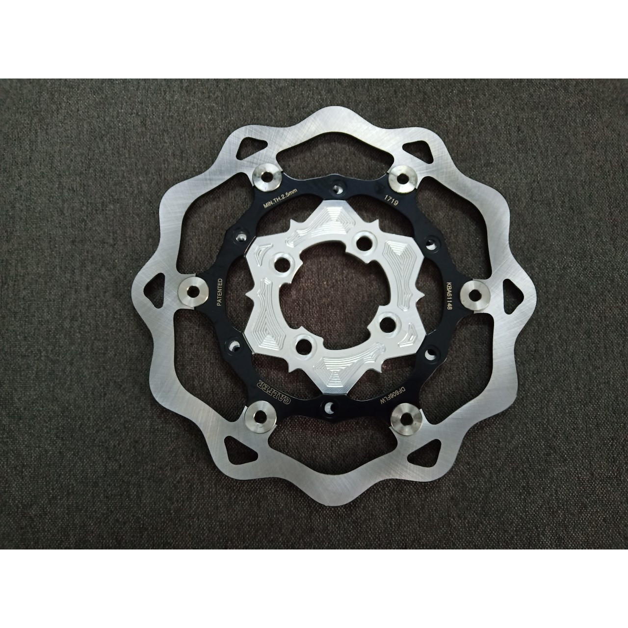 Đĩa thắng galfer KTM cho xe máy 260mm tặng thêm bao tay spider