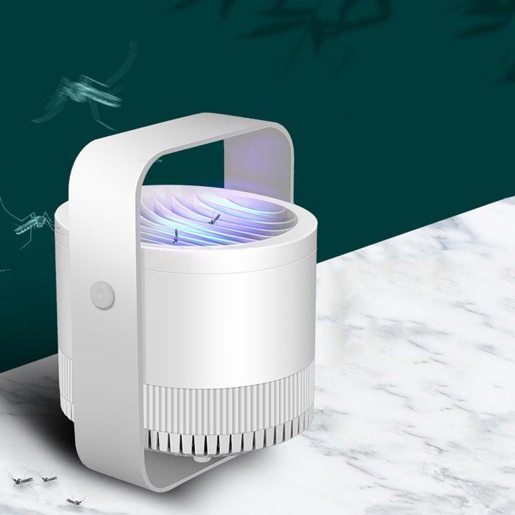 Đèn Bắt Muỗi, Bắt Côn Trùng Mosquito Killer Lamp Xoay 360 Cao Cấp, Đèn Bắt Muỗi Cảm Ứng Ánh Sáng, Quạt Hút Siêu Mạnh