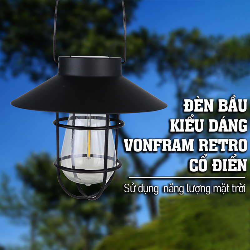 Đèn trang trí năng lượng mặt trời Mũ chụp, tích kiệm điện, bóng siêu sáng, chống thấm nước - DA3083