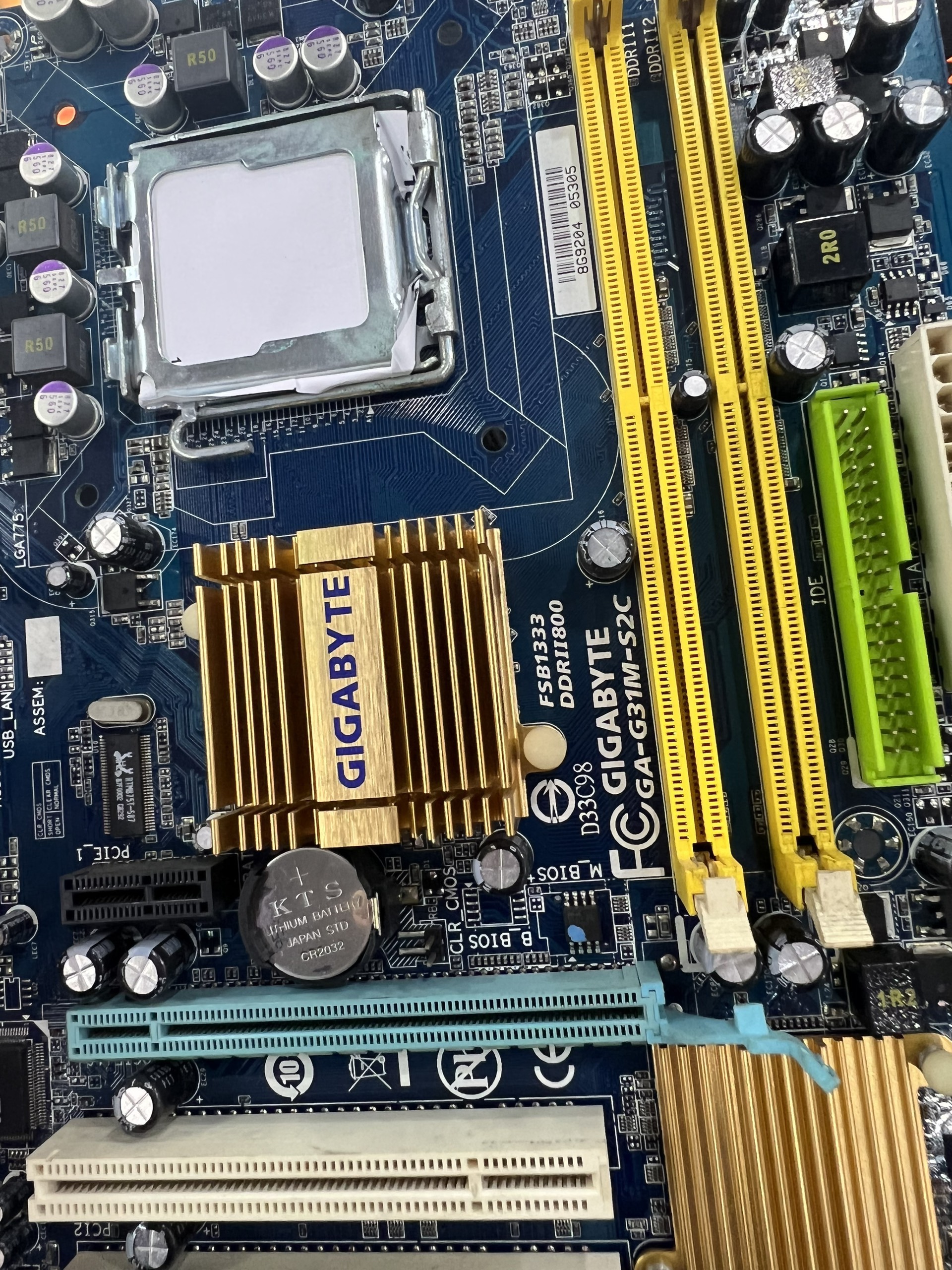 Mainboard Gigabyte G31 DDR2 Socket 775 - Hàng Chính Hãng