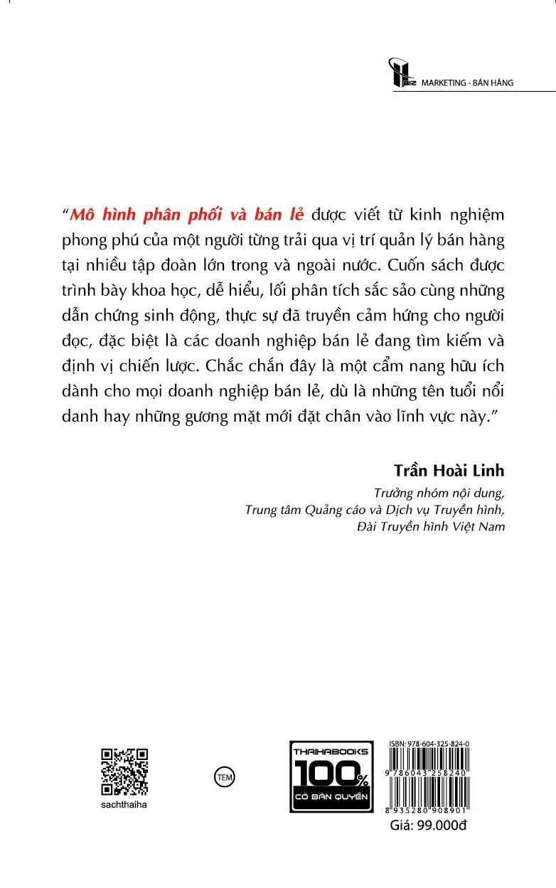 Sách Mô Hình Phân Phối Và Bán Lẻ - Giải Pháp Cho Doanh Nghiệp Việt Nam (Tái Bản)