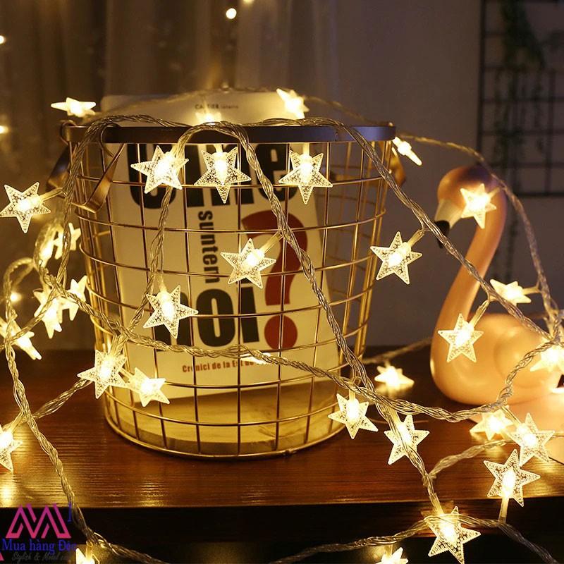 Đèn Trang Trí Dây Đèn Led Trang Trí Ngôi Sao START Nhiều Kích Thước