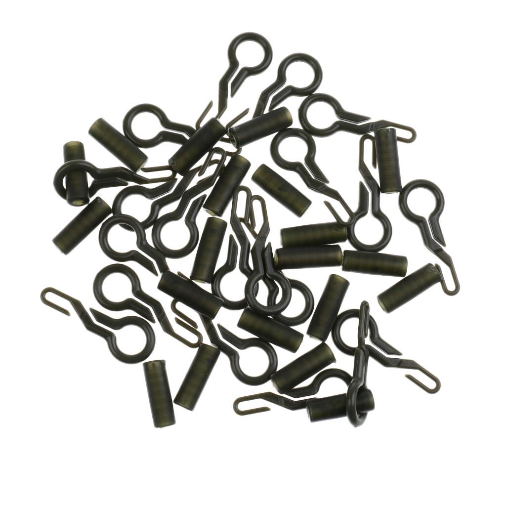 20Pcs Back  &Tube for Carp Fishing Carp Fishing Rig Accessory Kits