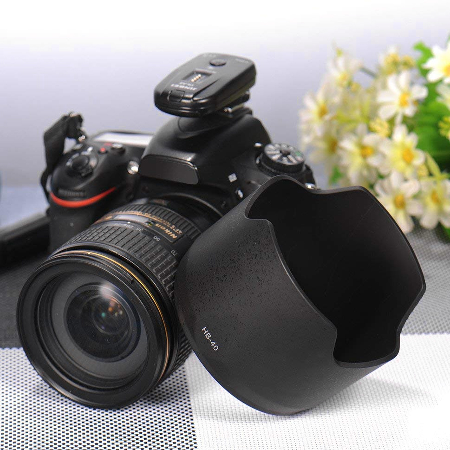 Lens Hood Nikon HB-40 (Đen) - Hàng Nhập Khẩu