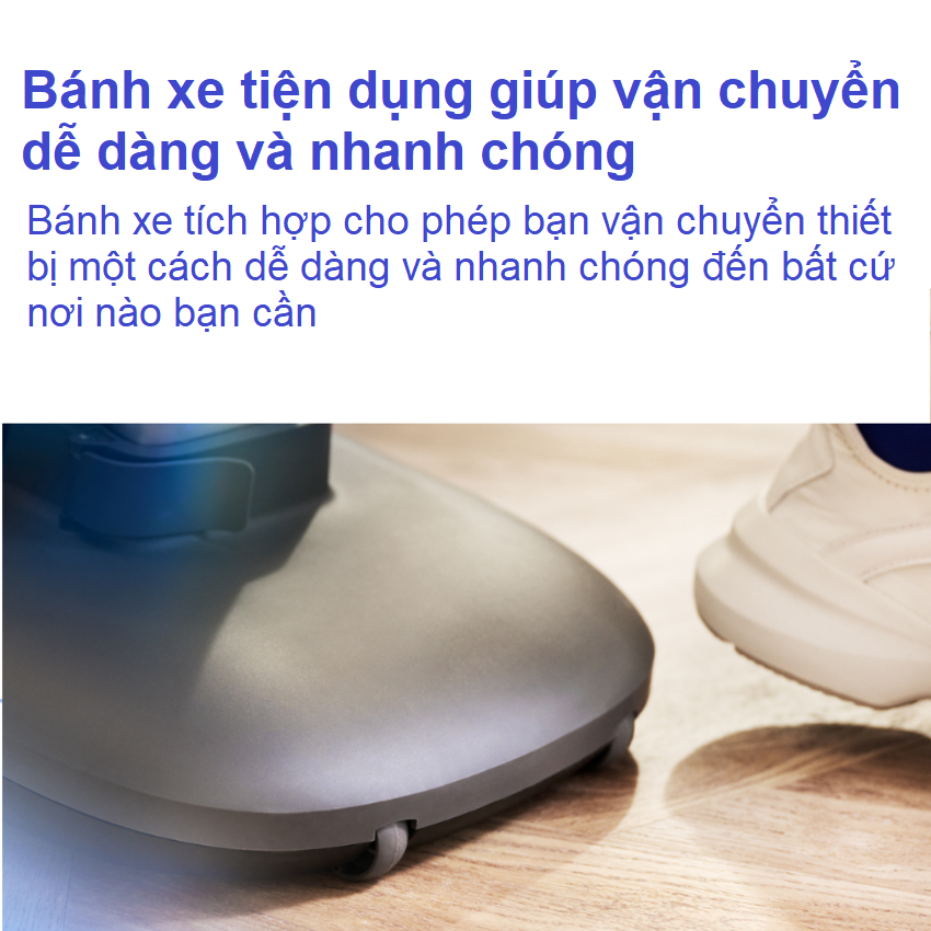 [BẢO HÀNH 24 THÁNG, HÀNG CHÍNH HÃNG] Bàn là, bàn ủi hơi nước dạng đứng đa năng chuyên nghiệp. Thương hiệu Hà Lan cao cấp Philips - AIS8540, Serial 8500, Công suất 2200W