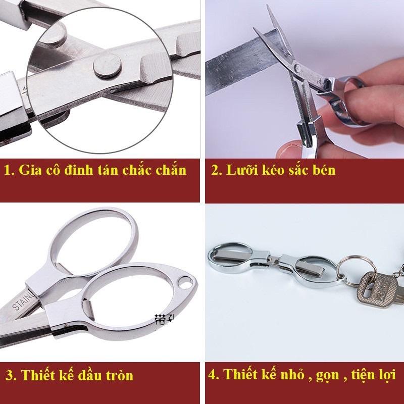 Kéo Cắt Dây Trục Câu Cá Gấp Gọn Đa Năng