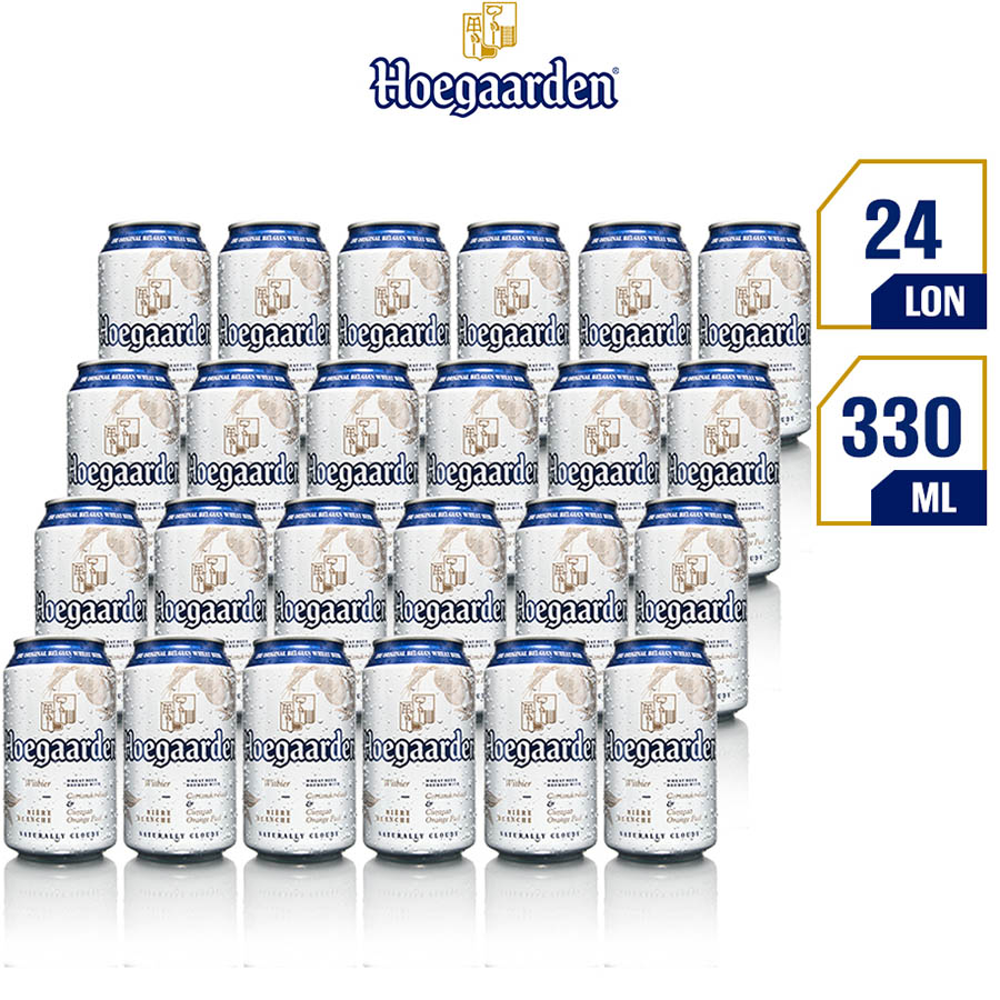Thùng 24 Lon Bia Hoegaarden