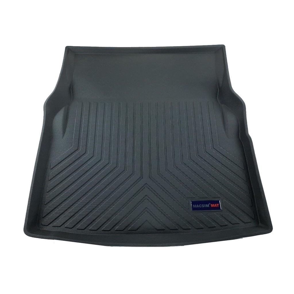Thảm lót cốp xe ô tô Mercedes E class w212 nhãn hiệu Macsim chất liệu TPV cao cấp màu đen