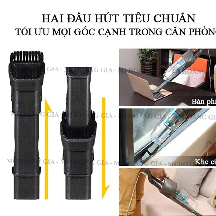 Máy Hút Bụi Nhỏ Cầm Tay Tự Làm Sạch Deerma DX900 - Hàng nhập khẩu