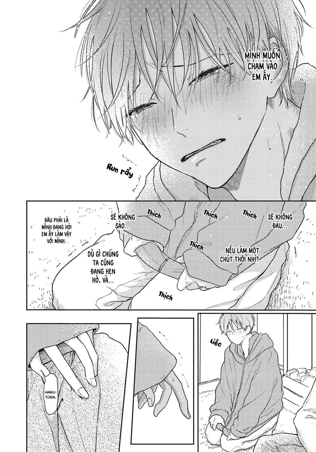 đợi chút đã, harutora-kun chapter 4 19
