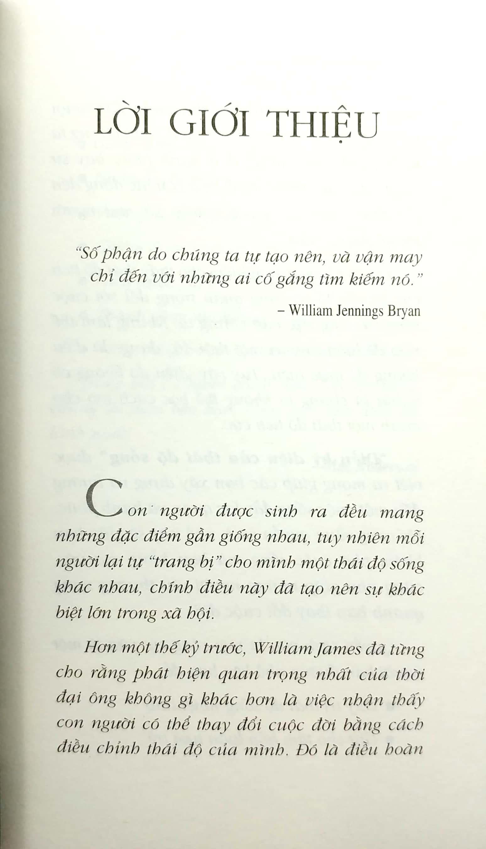 Điều Kỳ Diệu Của Thái Độ Sống