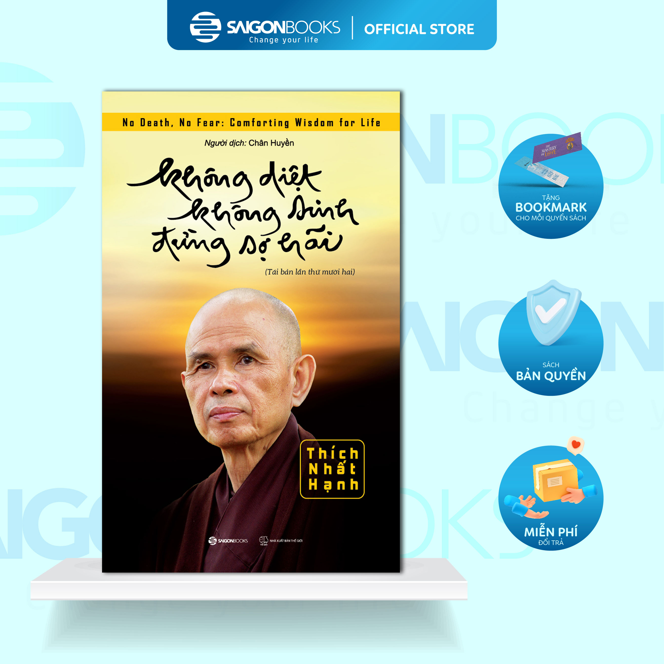 Sách Không Diệt Không Sinh Đừng Sợ Hãi