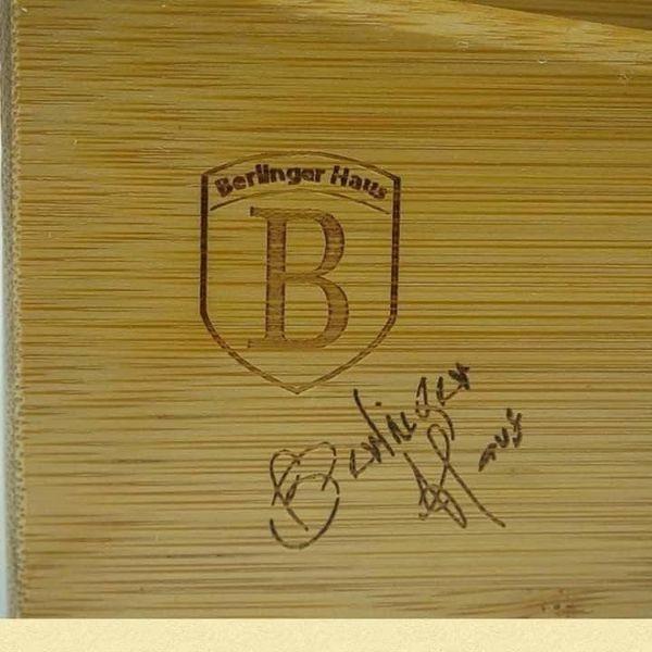 Bộ dao 5 món kèm thớt tre Berlinger Haus BH/2567, set 4 thớt tre Berlinger Haus BH/7213