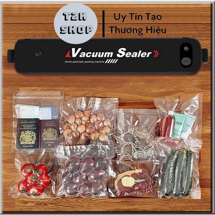Máy Hút Chân Không Thực Phẩm Mini Gia Đình Vacuum Sealer - Máy Ép Chân Không Kiêm Hàn Miệng Túi Đa Năng