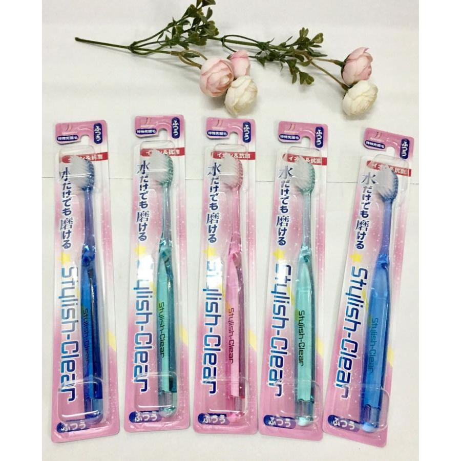 Combo Giá cắm bàn chải, kem đánh răng + Bàn chải đánh răng người lớn Kawanishi nội địa Nhật Bản