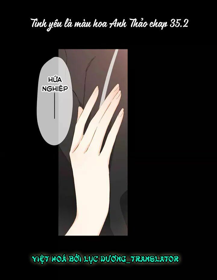 Tình yêu là màu hoa anh thảo chapter 35.2 1