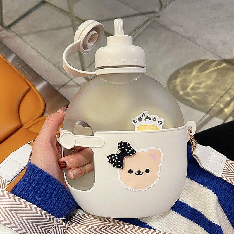 Bình nước dung tích lớn, cốc đựng nước, bình nước thể thao, bình nước di động thể dục, bình nước ống hút, cốc cầm tay chịu nhiệt độ cao