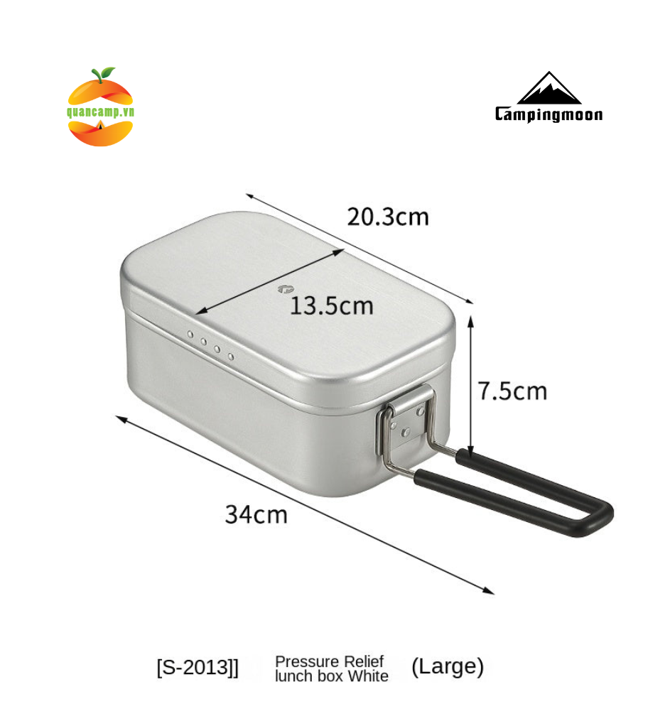 Hộp cơm trưa đa năng Lunch Box Campingmoon H-2013 / S-2013