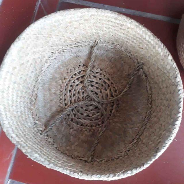 Giỏ cói tự nhiên size 32 cm