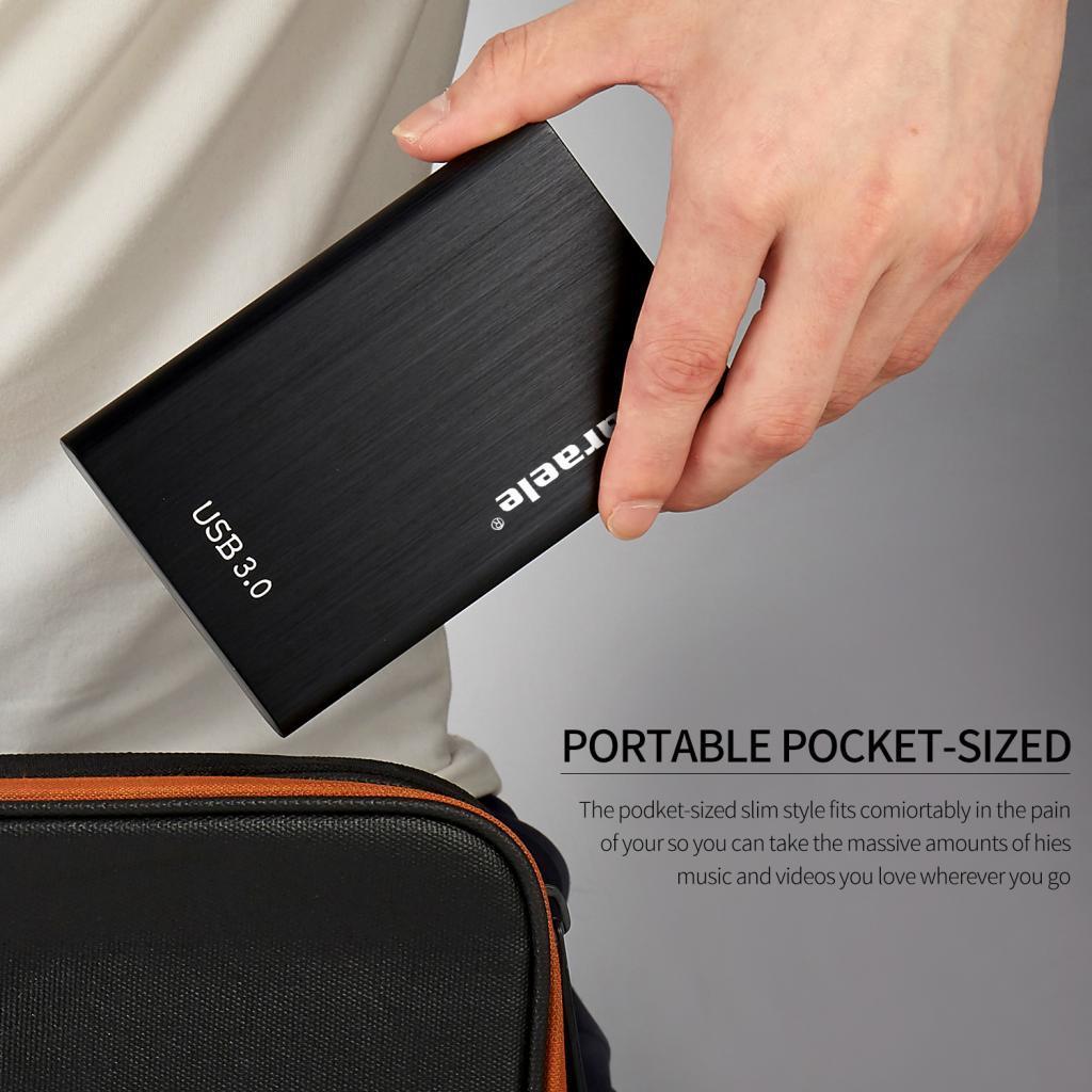 Black External  Disk Storage Devices 2.5 '' USB3.0