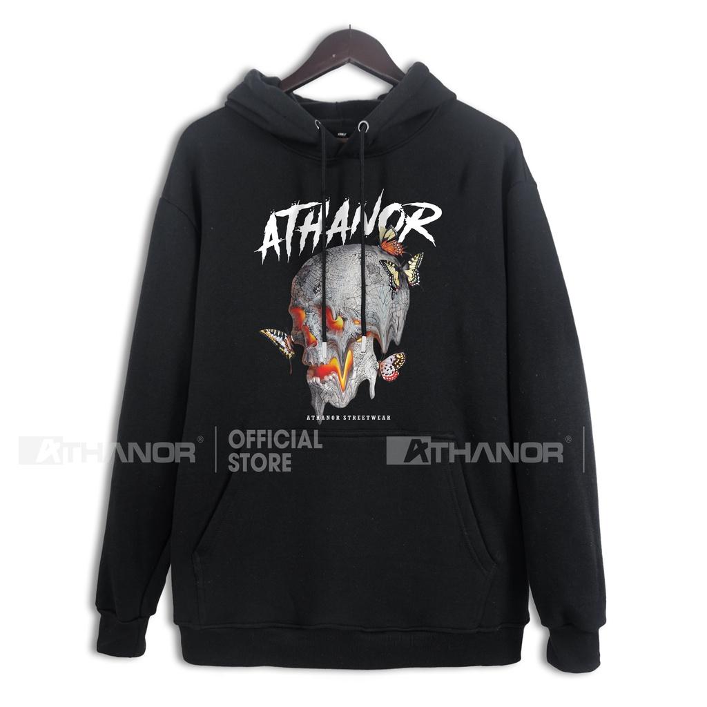 Áo Hoodie Unisex ATHANOR Chất Nỉ 100%cotton 350 gsm Form Basic HDT805