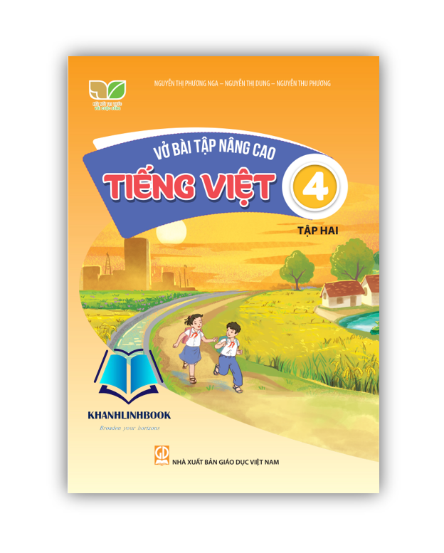 Sách - Combo Vở bài tập nâng cao Tiếng Việt 4 tập 1 + 2 (Kết nối tri thức với cuộc sống)