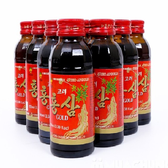 Nước uống hồng sâm 10 lọ x 100ml