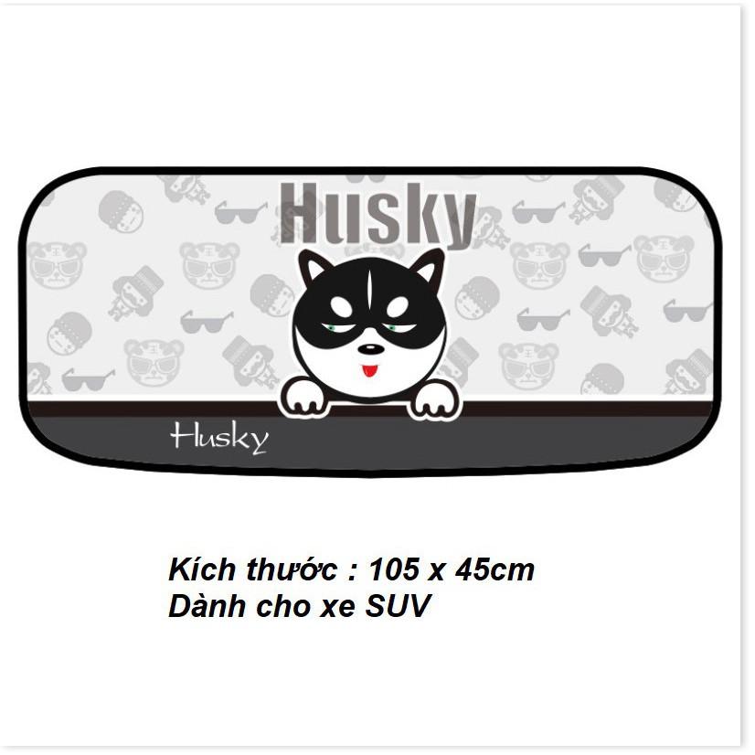 Tấm chống nóng 5 lớp cửa sau ô tô hình Husky Sedan và SUV - Gia Dụng SG
