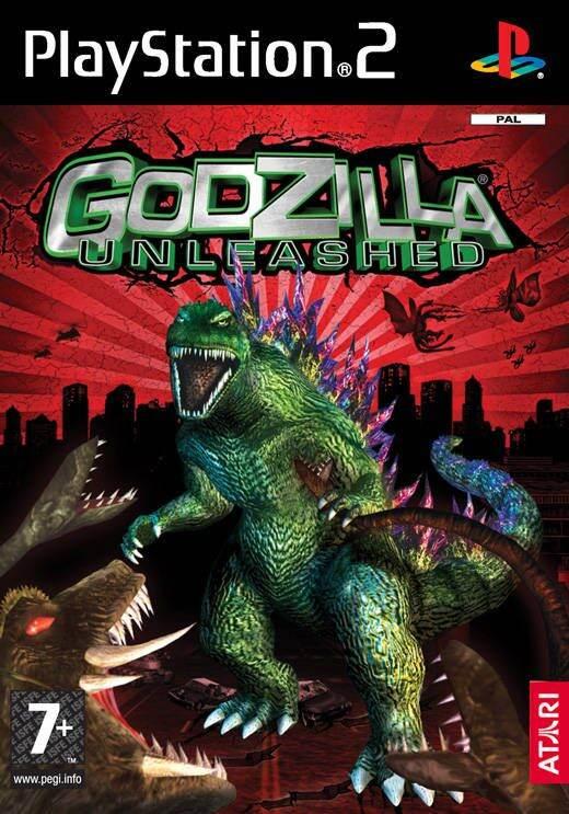 Bộ 2 Game godzilla PS2