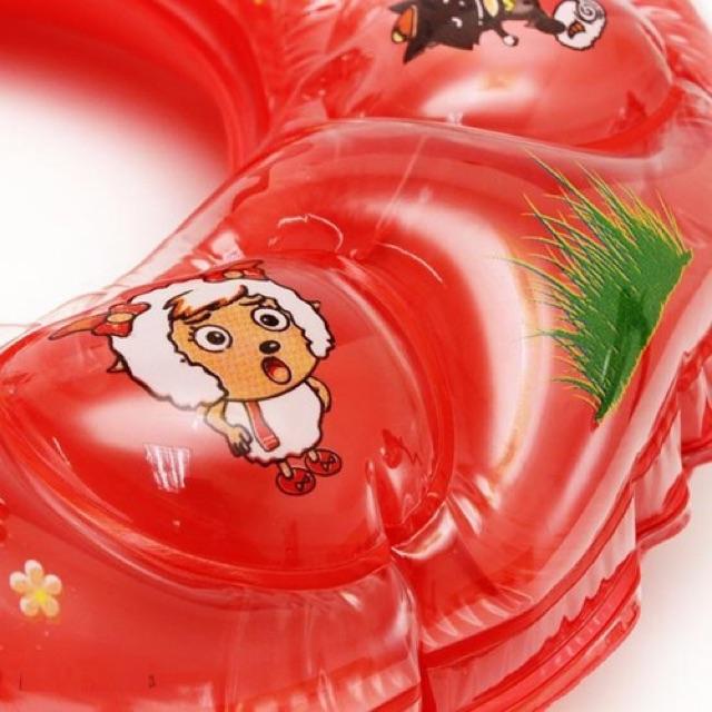 PHAO TRÒN 2 LỚP TẬP BƠI CHO BÉ, Phao Bơi Tròn Cho Bé Đường Kính 60,70cm