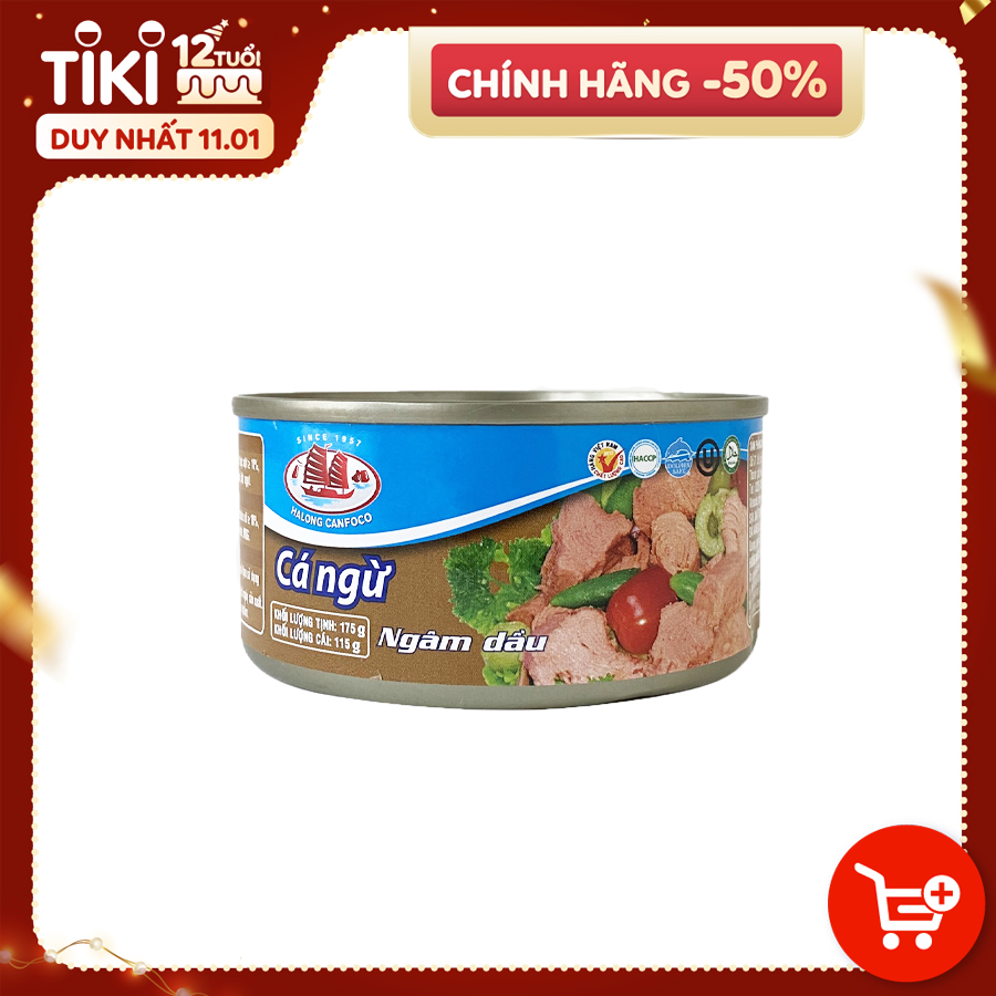 Cá Ngừ Cắt Khúc Ngâm Dầu Hạ Long - 115/175g