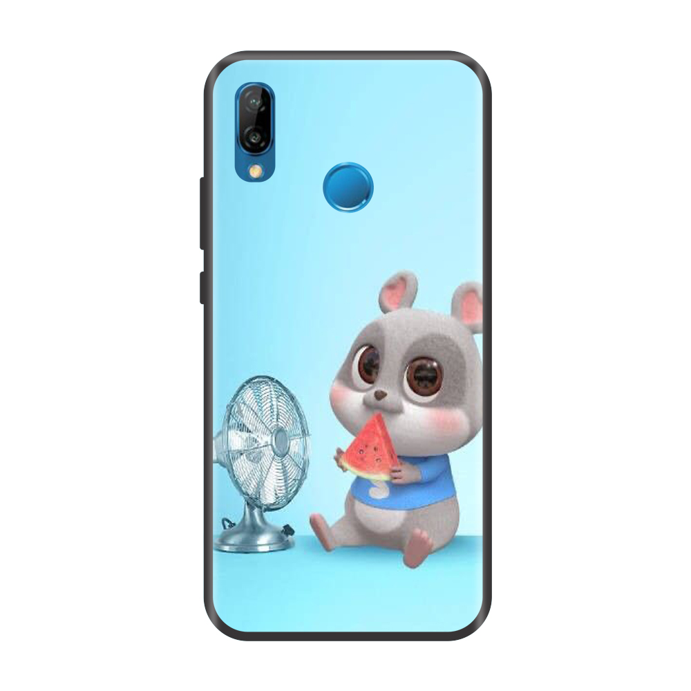 Ốp lưng TPU viền dẻo cho điện thoại HUAWEI NOVA 3E Hình Chuột Tết 2020 - Mẫu 18