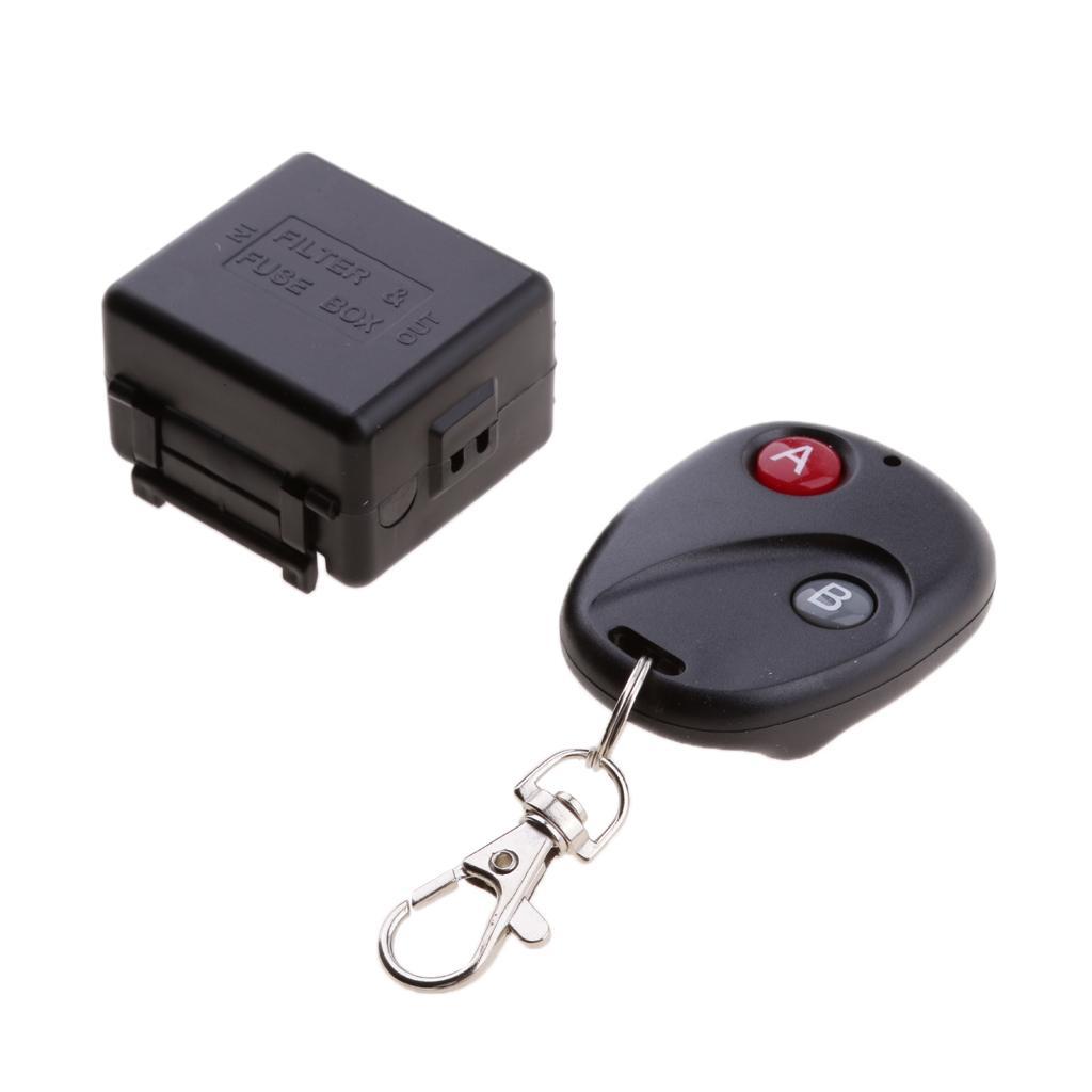 12V Wireless Remote Control ON / OFF Switch Receiver Transmitter 433MHz