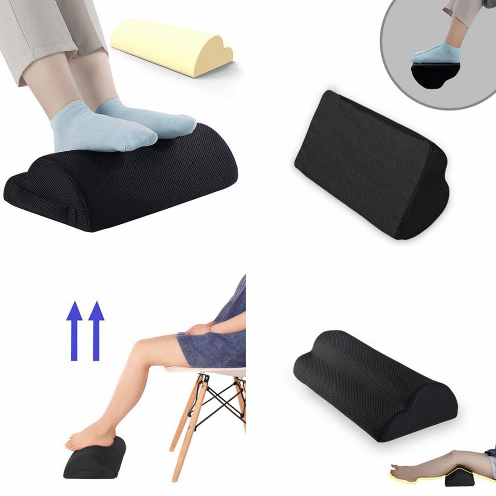 Foot Rest Under Desk Non-Slip Ergonomic Footrest Foam Cushion
