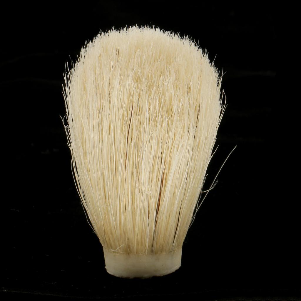 Mens Beard Shave for Shaving Brush Replacement Knot, Barber Wet Shaver Grooming Brush Comb