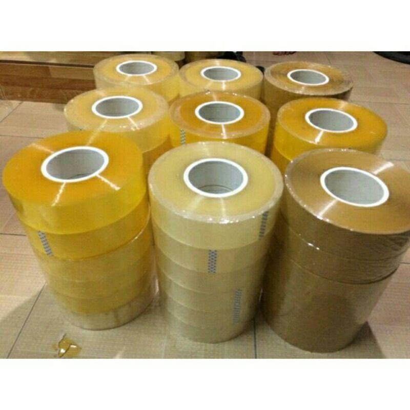 Băng dính 1kg 1cuộn lõi 5mm siêu tiết kiệm cho các shop đóng hàng.