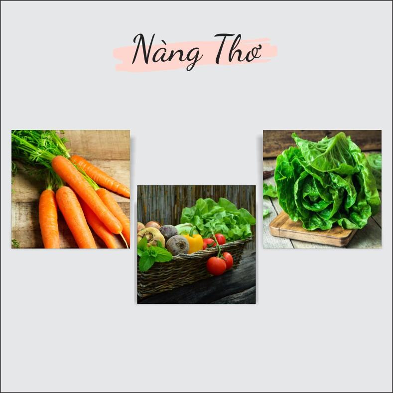 Bộ tranh 3 tấm dày 5mm_tặng sẵn keo dán