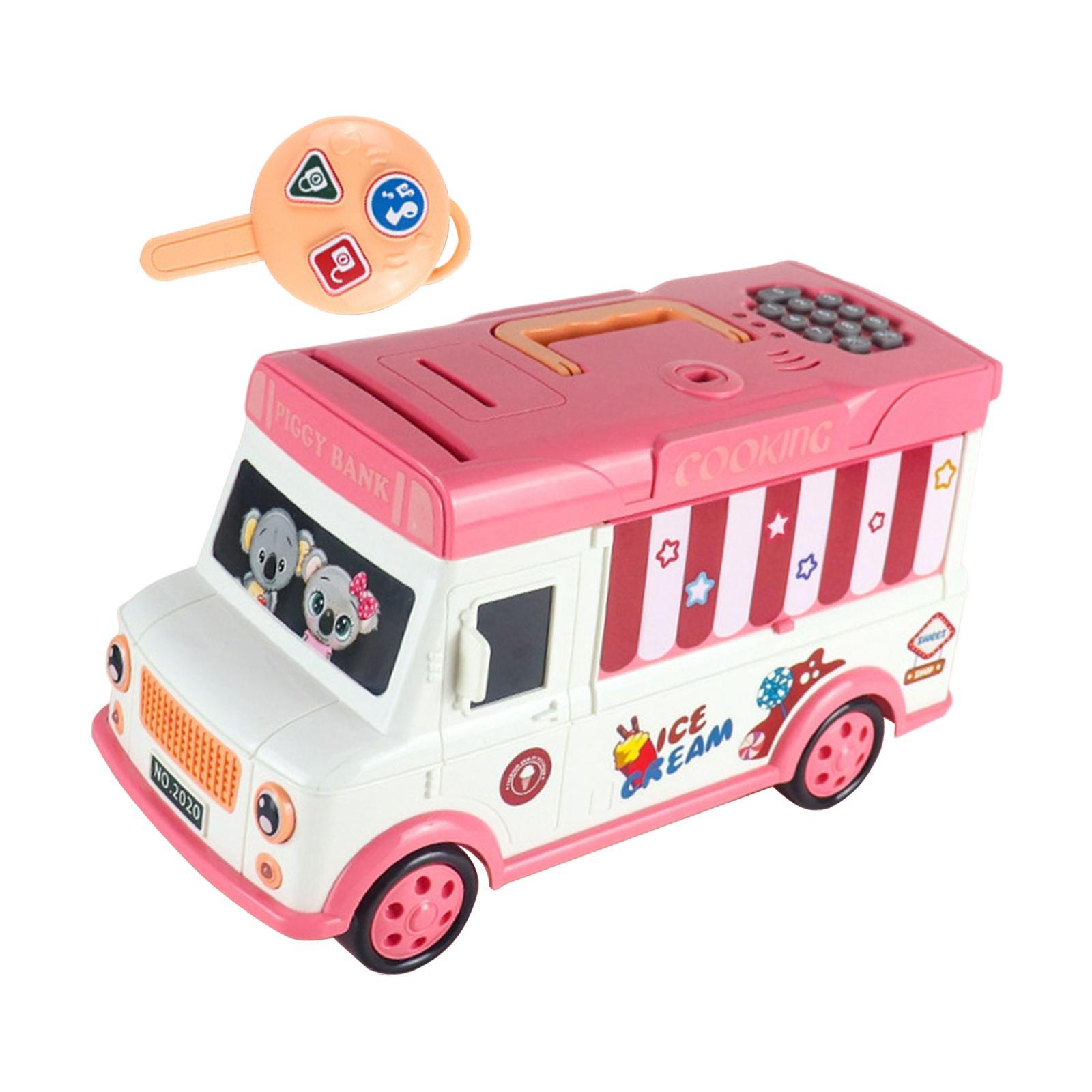ATM Piggy Money Toy Pretend Password Protection for Girls Boys Holiday Gifts