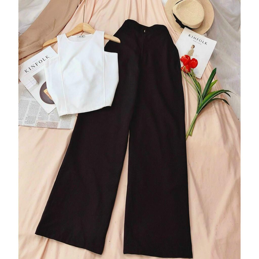 SÉT BỘ QUẦN ỐNG ỘNG ÁO KHÔNG TAY CỰC XINH THUN COTTON THÁI THOÁNG MÁT