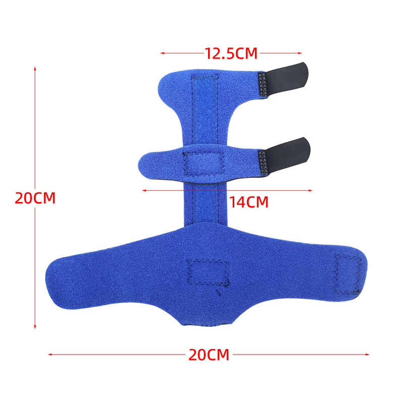 1PCS giảm đau bằng nhôm ngón tay bảo vệ gãy xương brace Hỗ trợ sửa chữa với bộ bảo vệ băng đeo băng có thể điều chỉnh Color: Wrist guard
