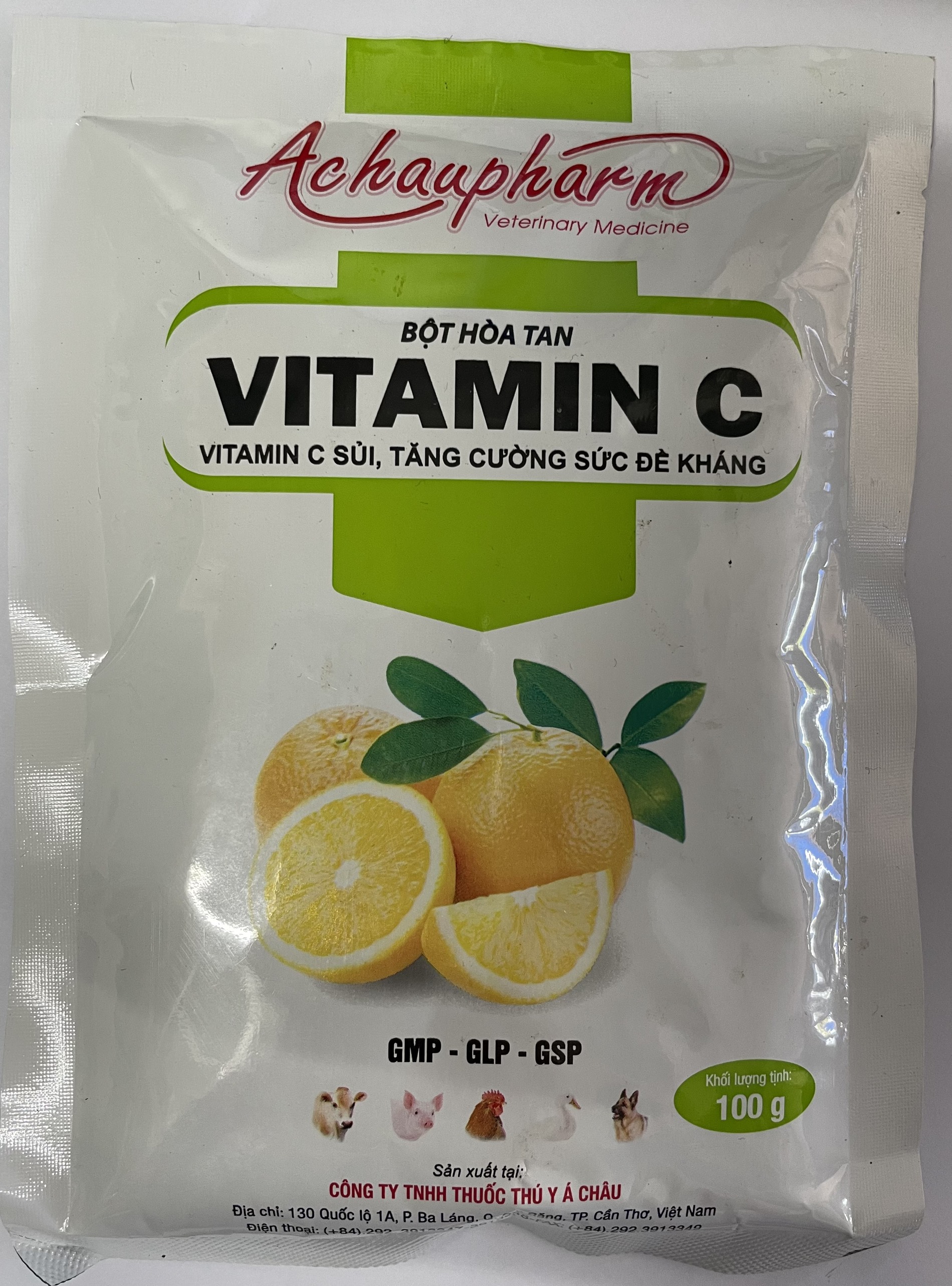 VITAMIN C 100g - TĂNG CƯỜNG SỨC ĐỀ KHÁNG