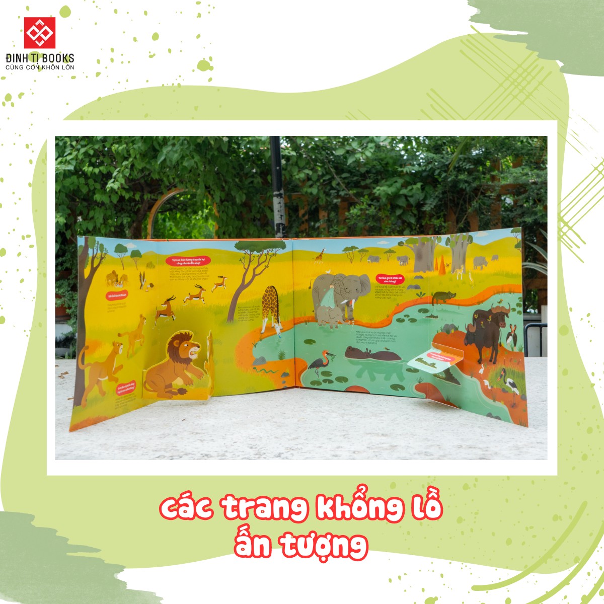 Sách - 1001 câu hỏi đáp về thế giới quanh ta - Đa tương tác lật mở khám phá, trang sách 3D và trang sách khổng lồ