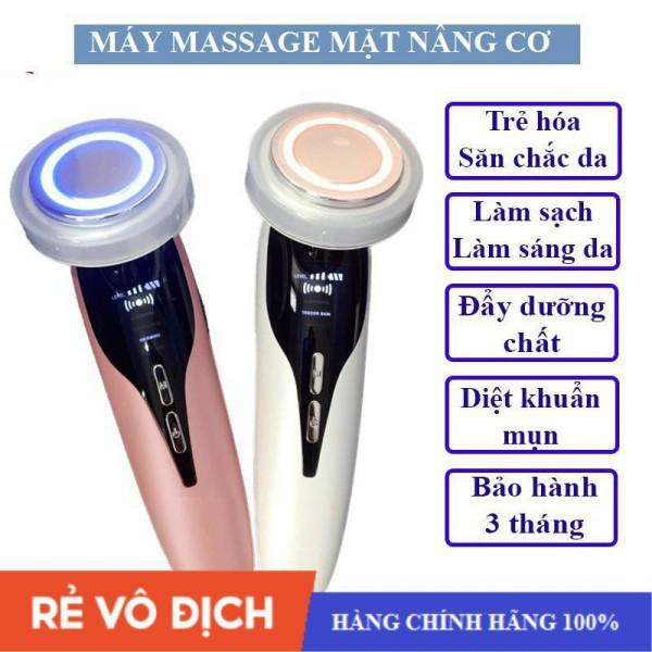 Máy massage mặt cầm tay nâng cơ đẩy tinh chất- hút sắc tố melamin-giúp da săn chắc