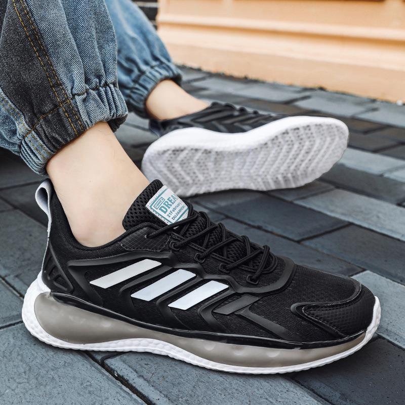 Giày Thể Thao Nam GEMI- Giày Sneaker Màu Đen - Màu trắng, Dễ Phối Đồ, Siêu Êm chân - G5538