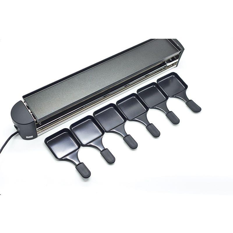 Vỉ Nướng Stöckli Cheeseboard Six, Bếp Nướng, Công Suất 1000W, Dành Cho 6 Người Ăn, Mặt Bếp Chống Dính, Nhập Đức