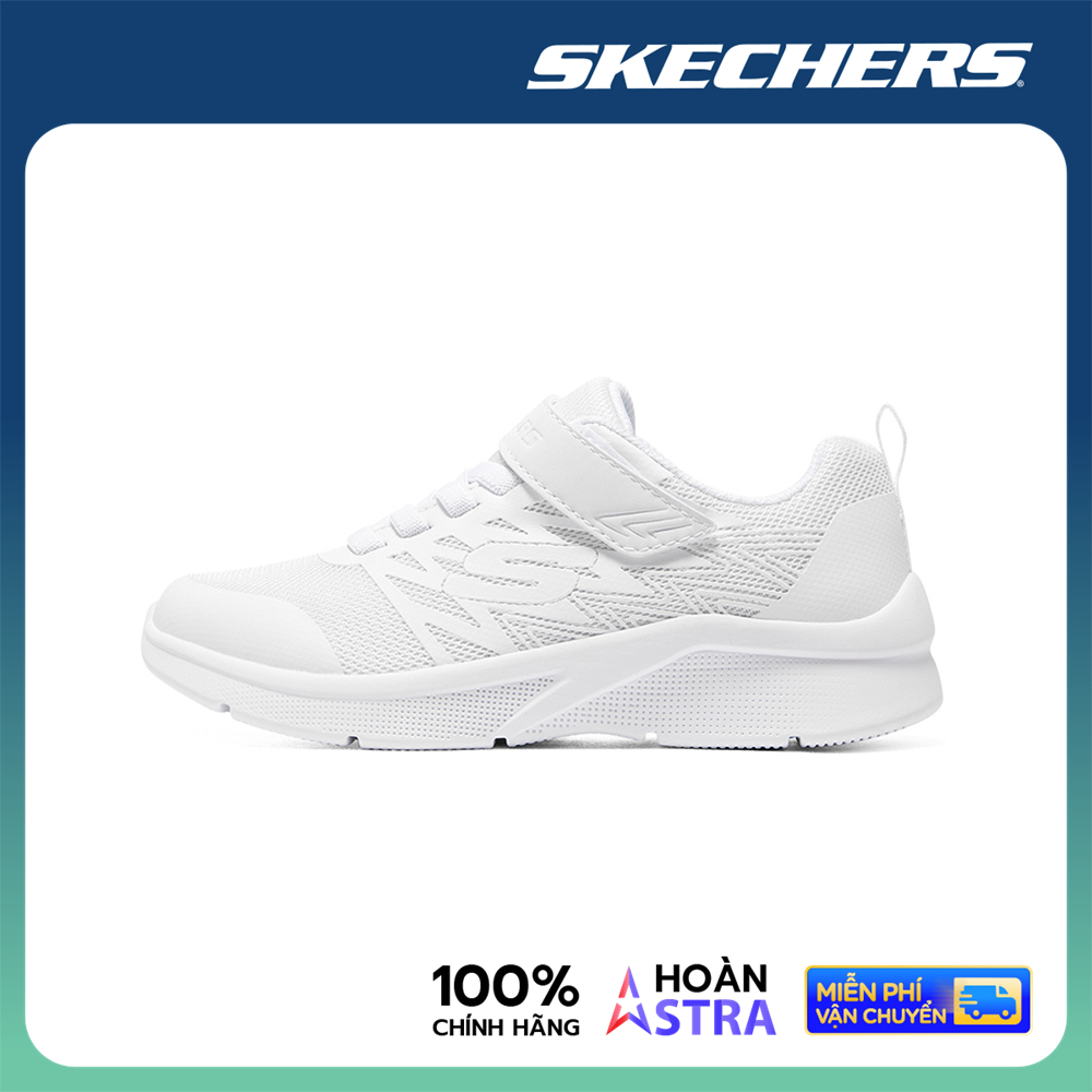 Skechers Bé Gái Giày Thể Thao Skechers Microspec Kids - 302617L-WHT