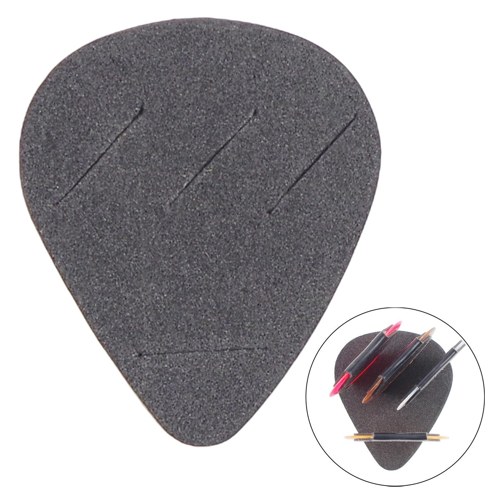 Guitar Pick Holder Plectrum Holder Easy to Paste 4 Slots for Ukulele Bass