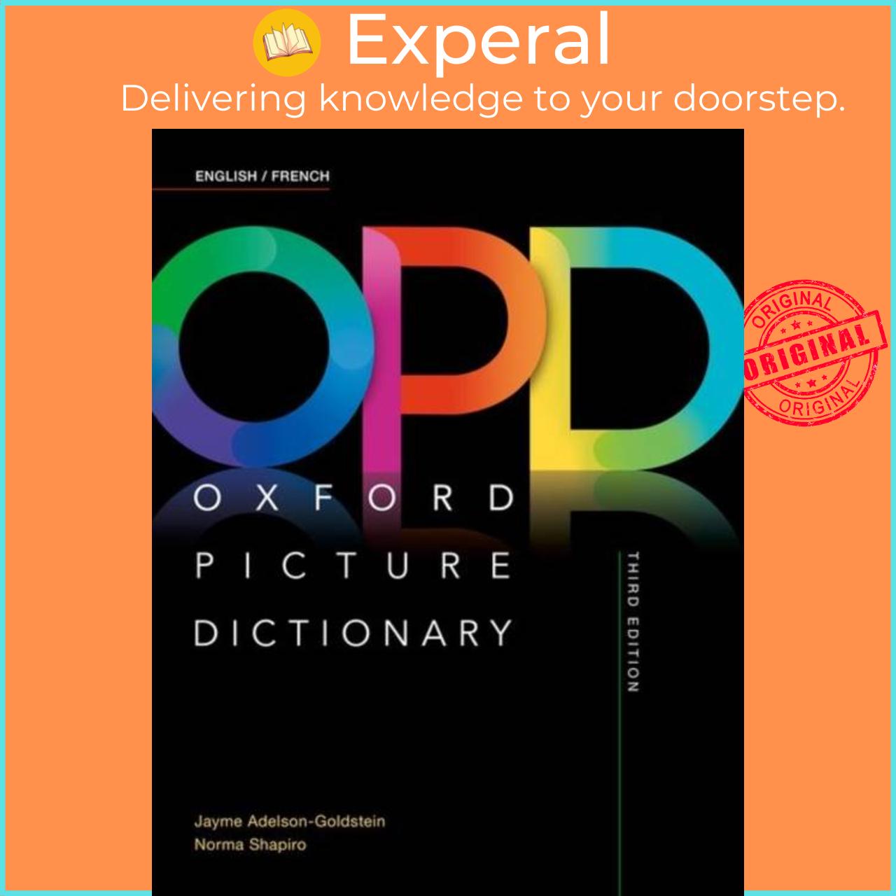 Sách - Oxford Picture Dictionary: English/French Dictionary by Norma Shapiro (UK edition, paperback)