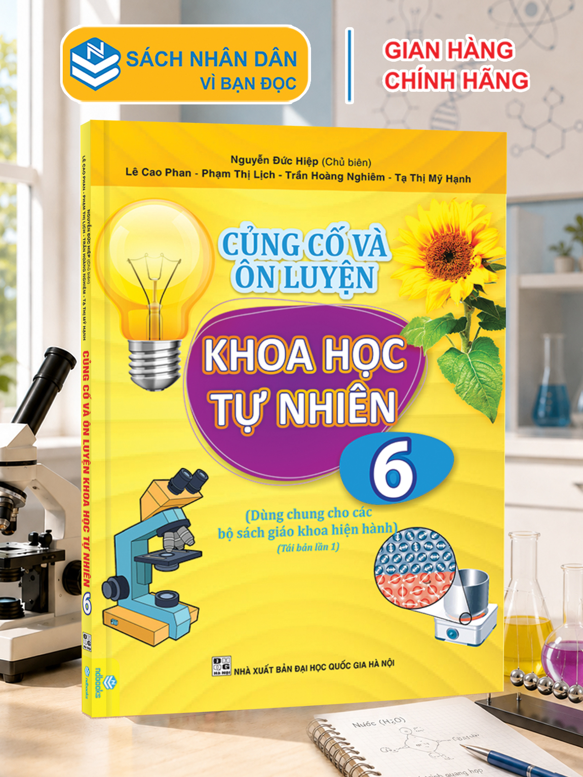Sách - Củng Cố và Ôn Luyện Khoa Học Tự Nhiên Lớp 6 - Dùng chung cho các bộ SGK hiện hành - ndbooks